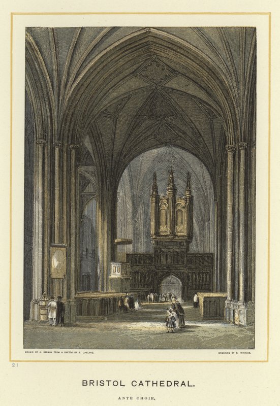 Bristol Cathedral, forkor af English School