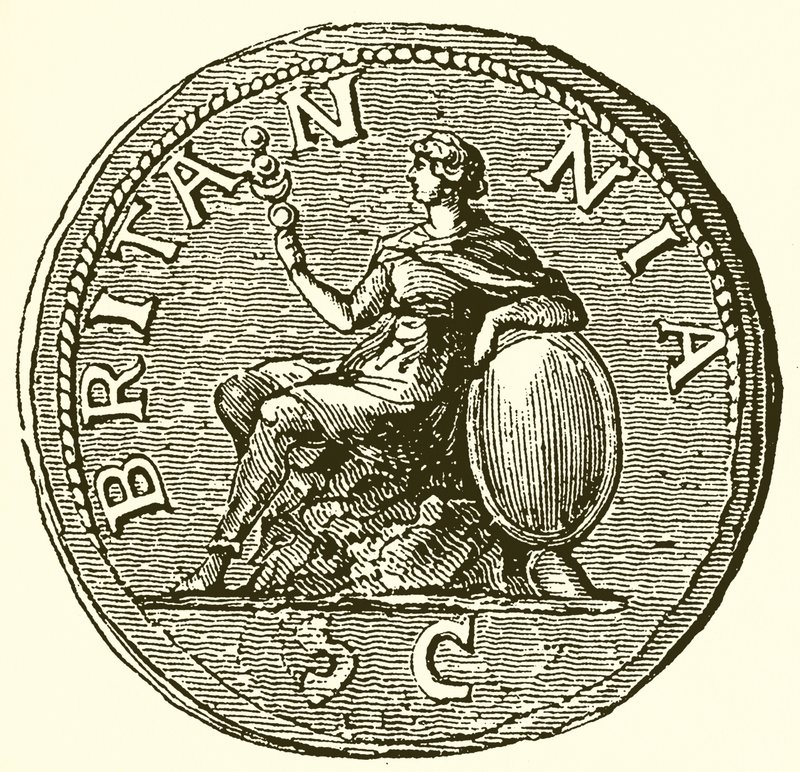 Britannia af English School