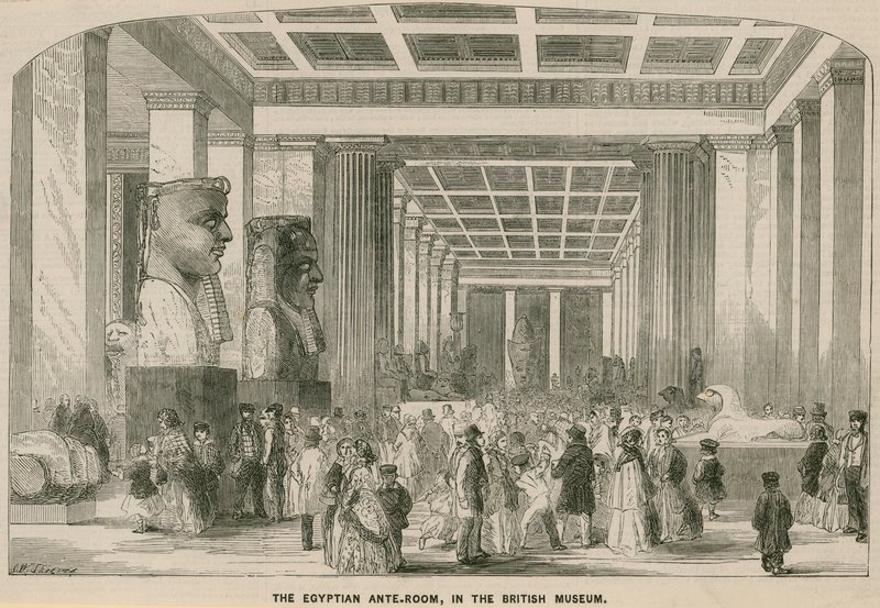 British Museum, Egyptian Room af English School