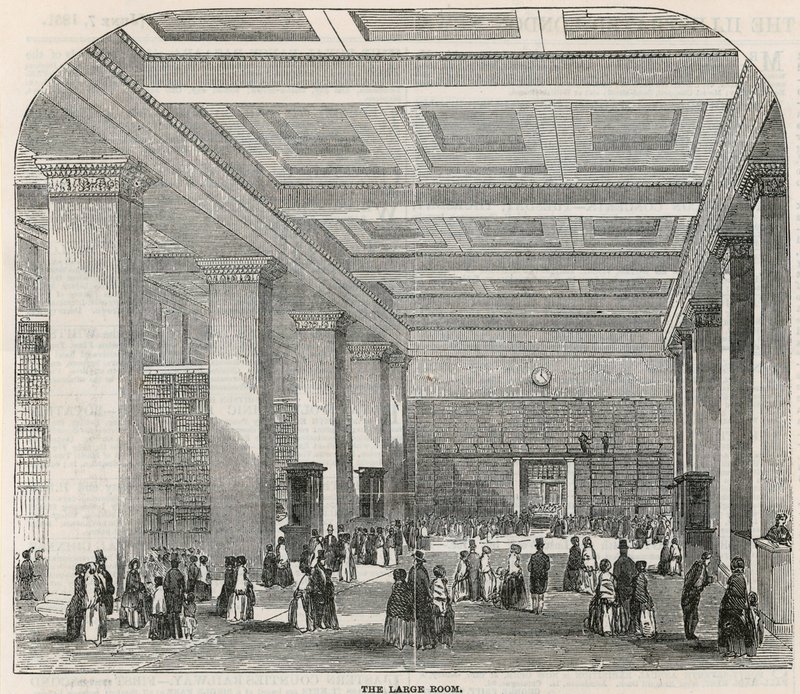 British Museum, Det store rum af English School