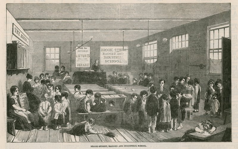Brook Street, Ragged and Industrial School af English School