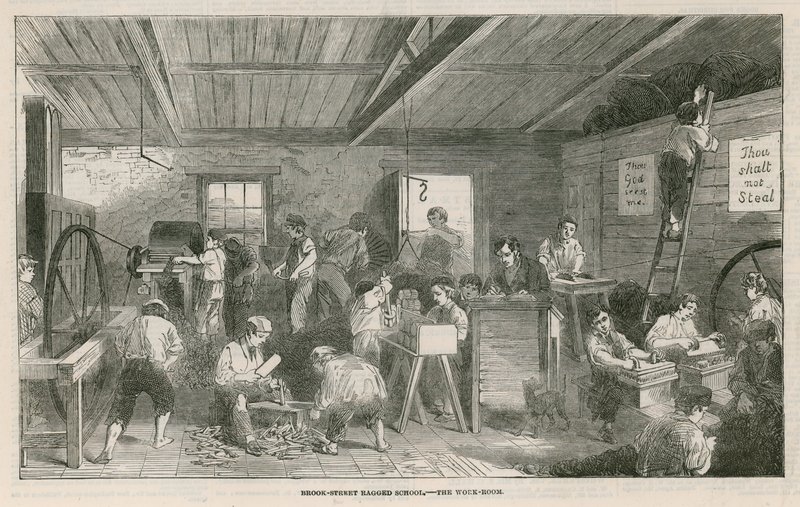 Brook Street, Ragged and Industrial School af English School