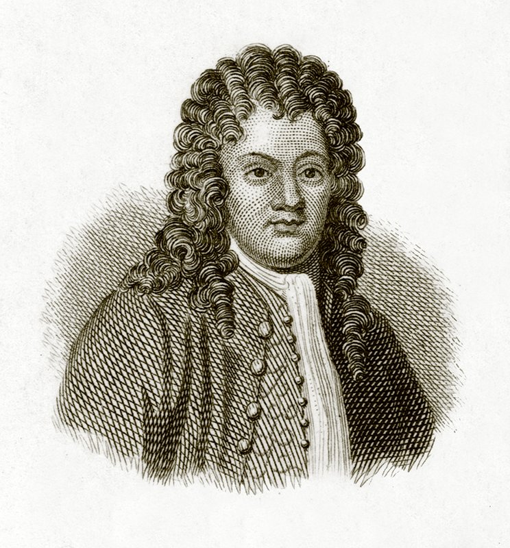 Brook Taylor, illustration fra The Universal Historical Dictionary af George Crabb, udgivet 1825 af English School