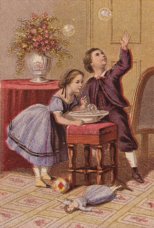Bobleblæsning (gravering) af English School