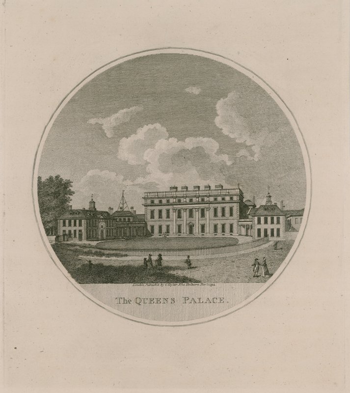 Buckingham House, Queens Palace af English School