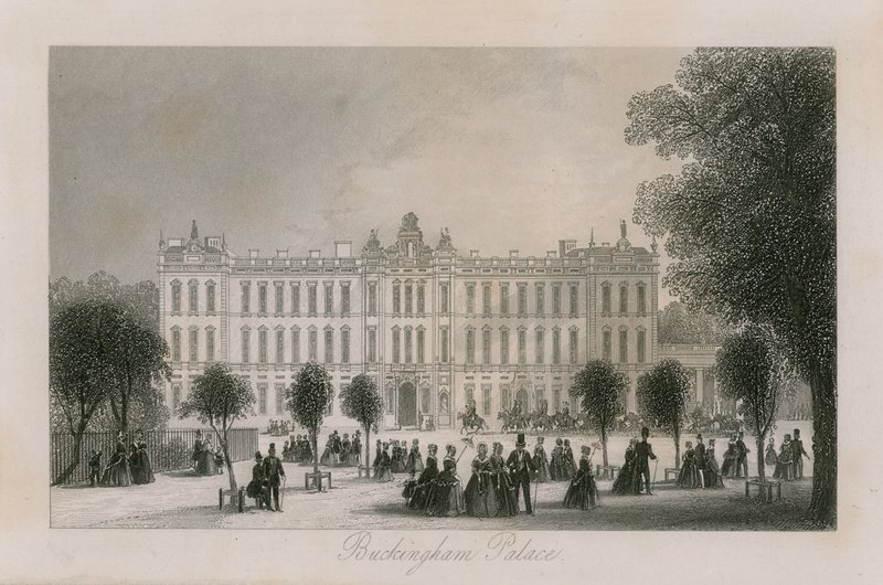 Buckingham Palace af English School