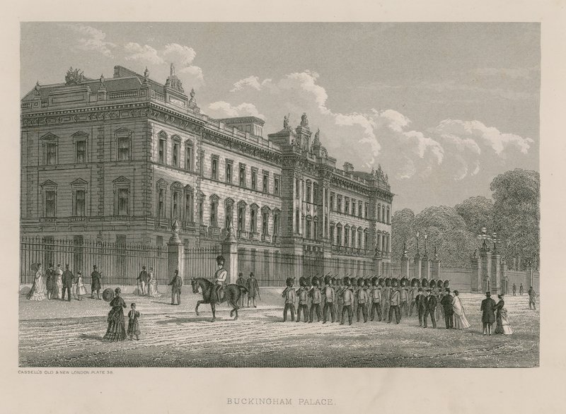 Buckingham Palace af English School
