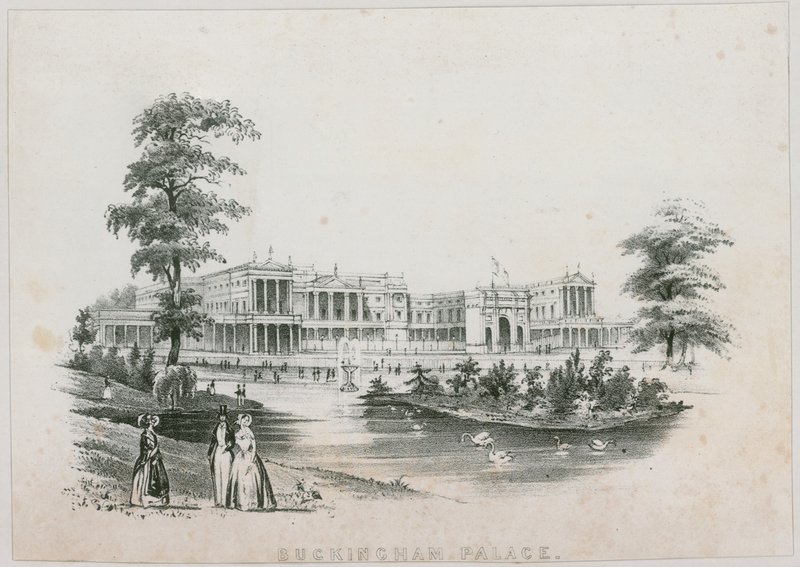 Buckingham Palace af English School