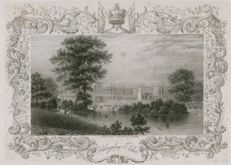Buckingham Palace af English School