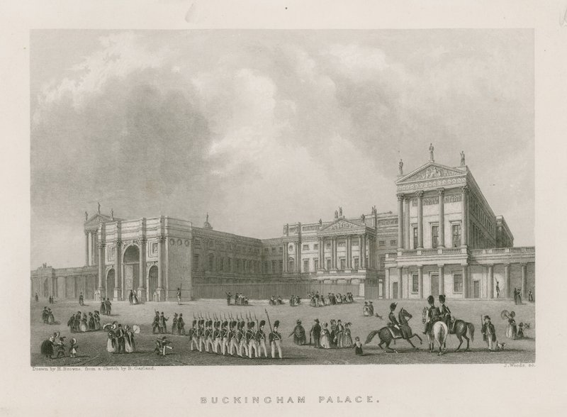 Buckingham Palace af English School