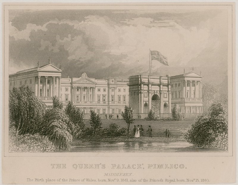 Buckingham Palace af English School