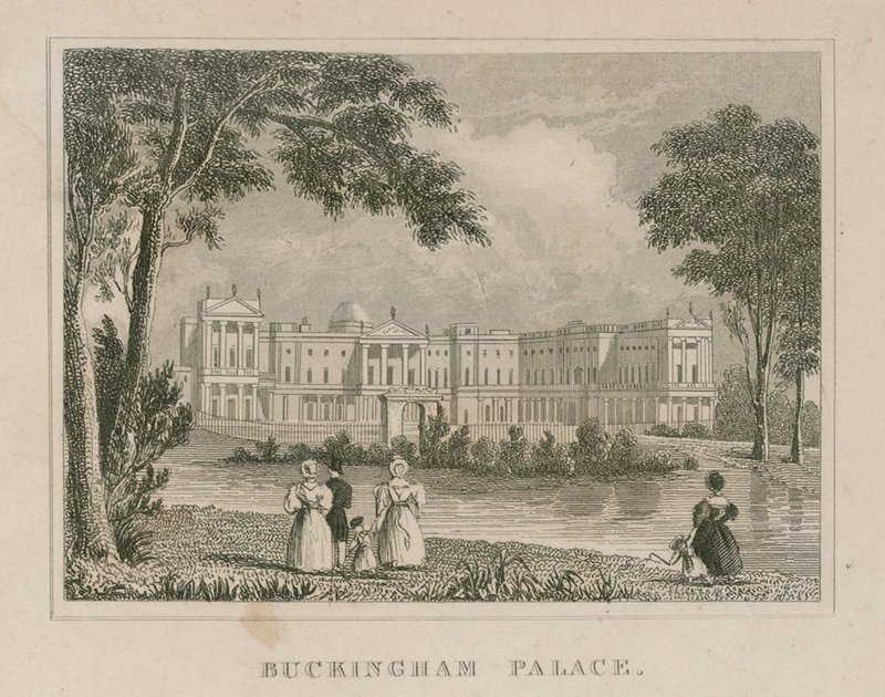 Buckingham Palace af English School
