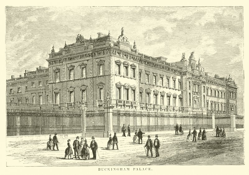 Buckingham Palace af English School