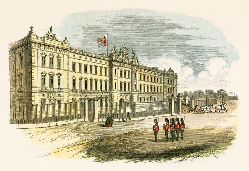 Buckingham Palace af English School