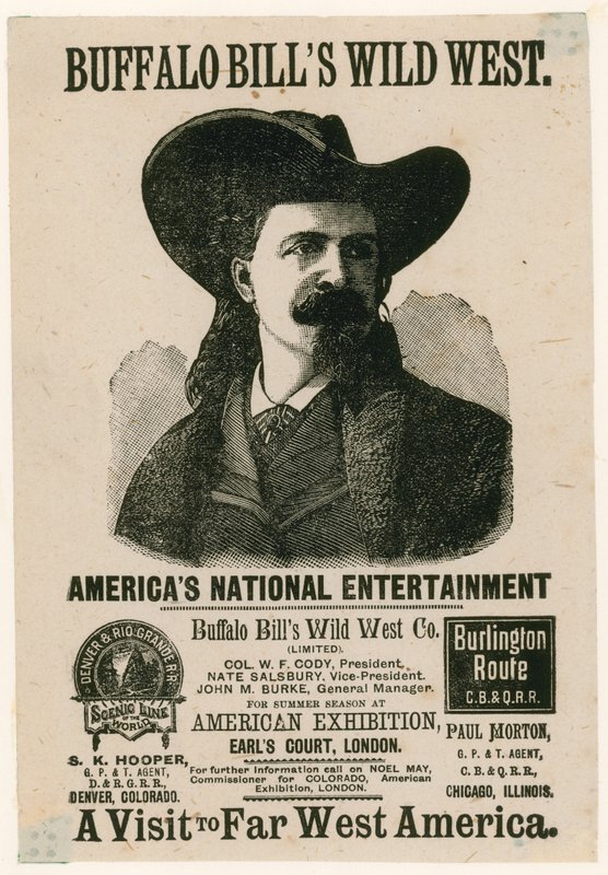 Buffalo Bills Wild West ved Earls Court, London af English School