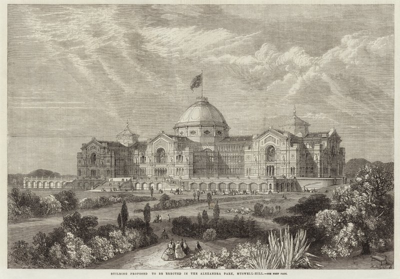Bygning foreslås opført i Alexandra Park, Muswell Hill af English School