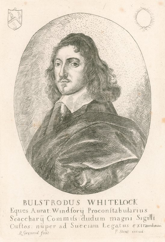 Bulstrode Whitelock (1605-75), kommissær for Det Store Segl under Cromwell af English School