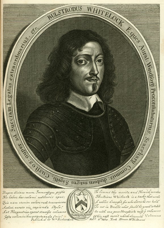 Bulstrode Whitlock af English School