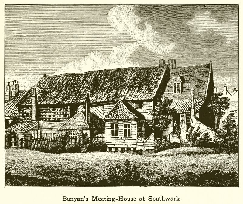 Bunyans Meeting-House i Southwark af English School