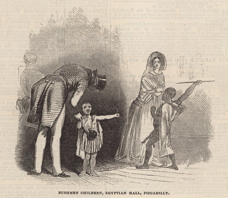 Bushman børn, Egyptian Hall af English School