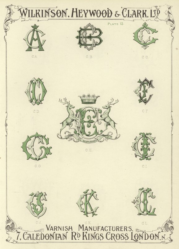 CA, CB, CC, CD, CE, CF, CG, CI, CJ, CK, CL af English School