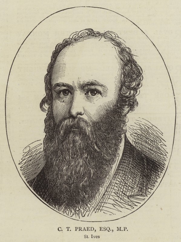 C T Praed, Esquire, MP (gravering) af English School