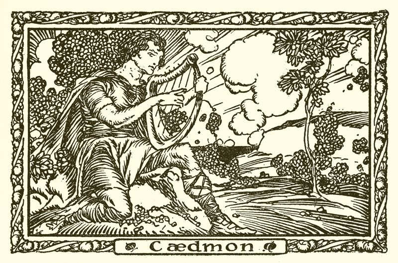 Caedmon af English School