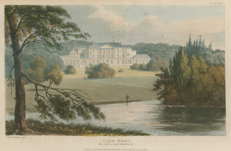 Caen Wood, sæde for Earl Mansfield af English School