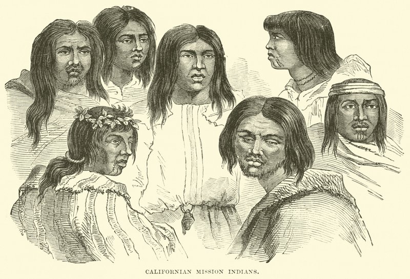 Californiens missionsindianere af English School