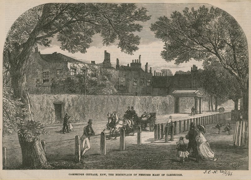 Cambridge Cottage, Kew, fødestedet for prinsesse Mary af Cambridge af English School