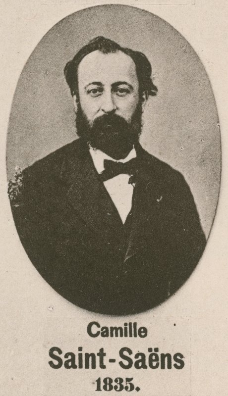 Camille Saint-Saens (gravering) af English School