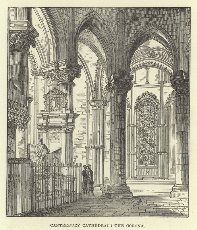 Canterbury Cathedral, coronaen af English School