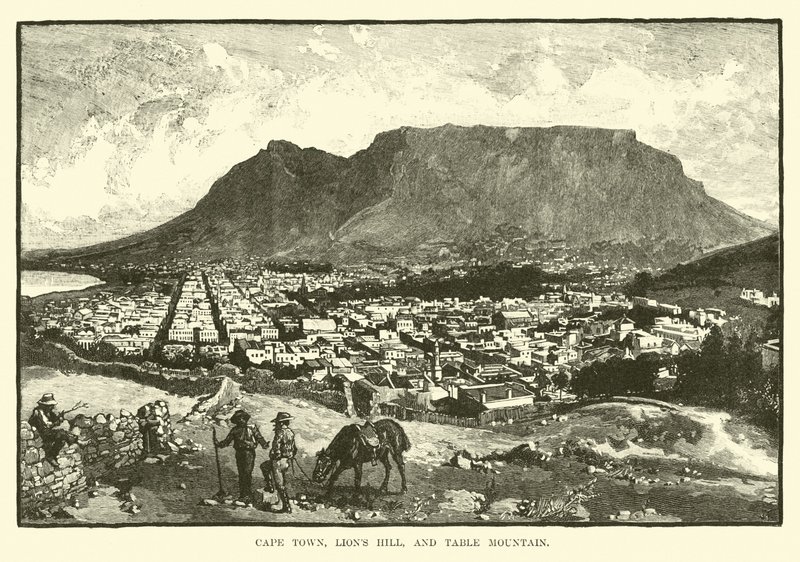 Cape Town, Lions Hill og Taffelbjerget af English School