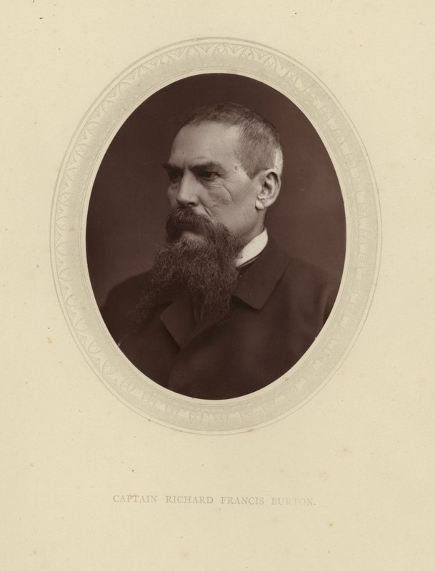 Kaptajn Richard Francis Burton af English School