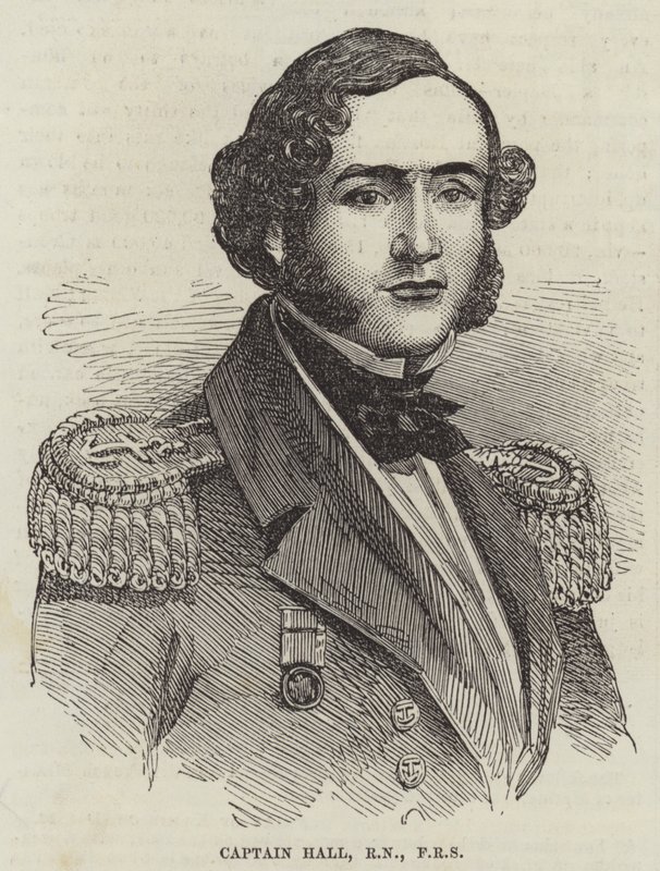 Kaptajn William Hutcheson Hall, RN (gravering) af English School