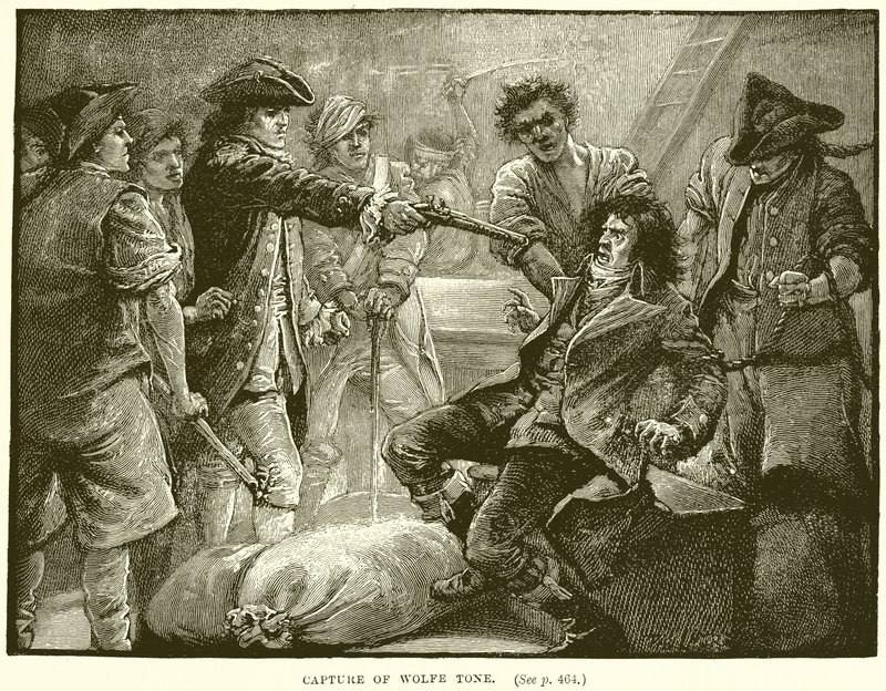 Optagelse af Wolfe Tone af English School