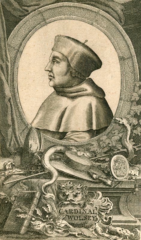 Kardinal Wolsey af English School