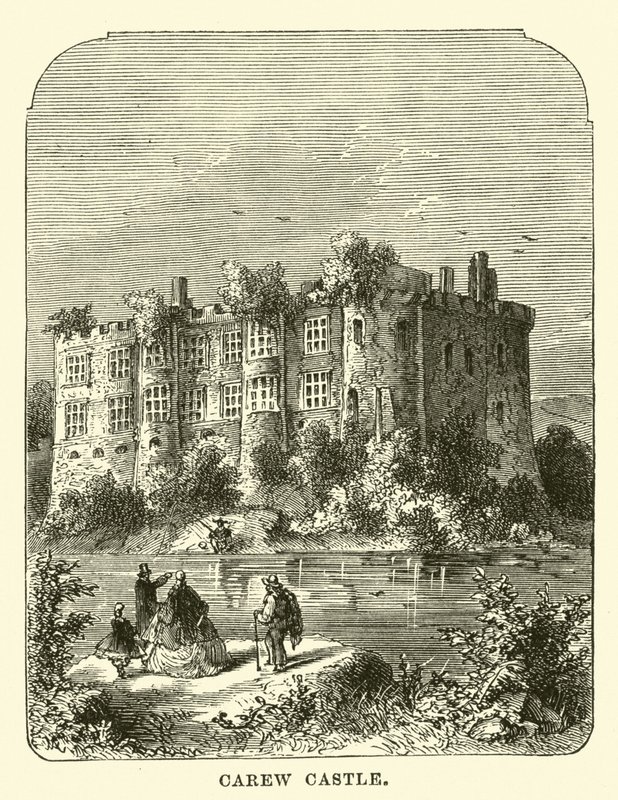 Carew Castle  af English School