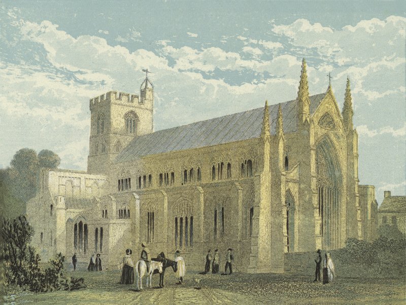 Carlisle Cathedral, South East View af English School