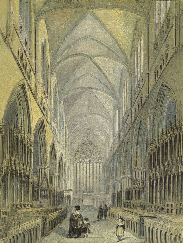Carlisle Cathedral, Udsigt over koret af English School