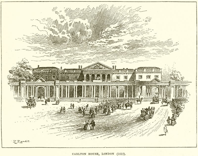 Carlton House, London af English School