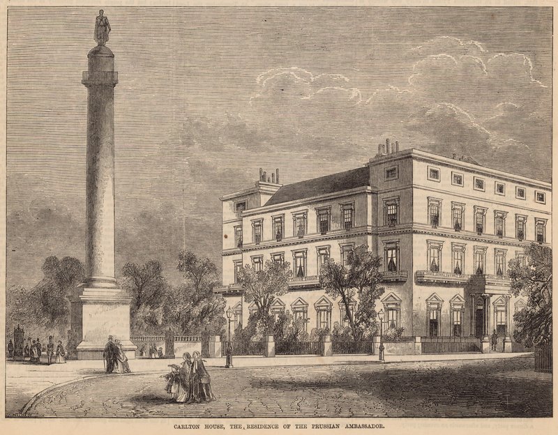 Carlton House, den preussiske ambassadørs residens af English School