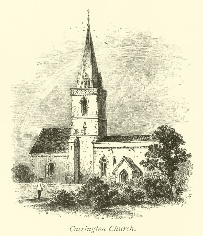 Cassington kirke af English School