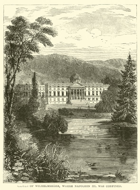 Slottet Wilhelmshohe, hvor Napoleon III var indespærret af English School