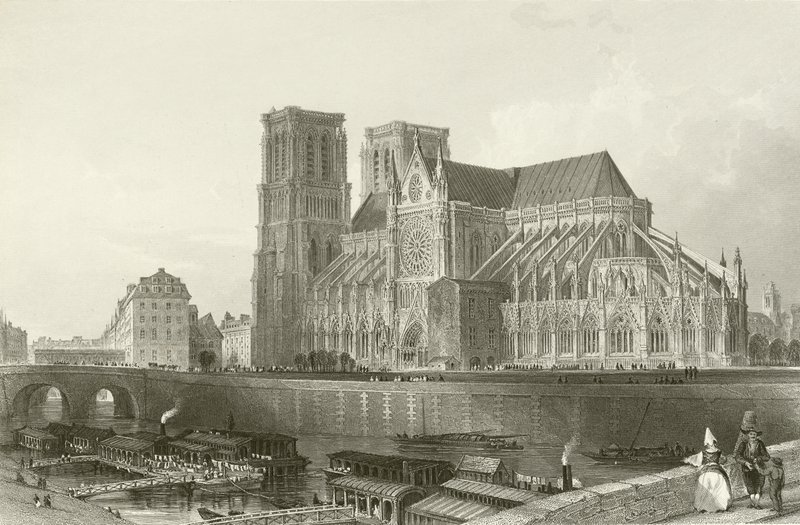 Notre-Dame-katedralen - Paris af English School