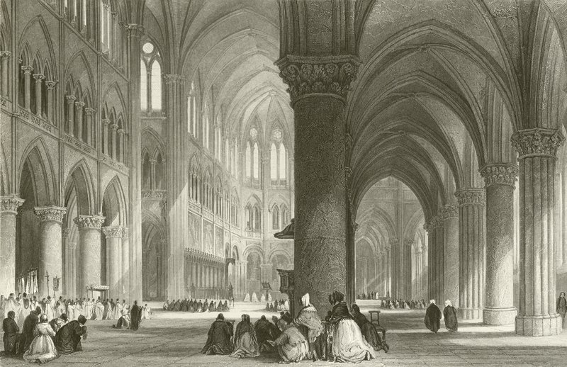 Notre-Dame-katedralen - Paris af English School