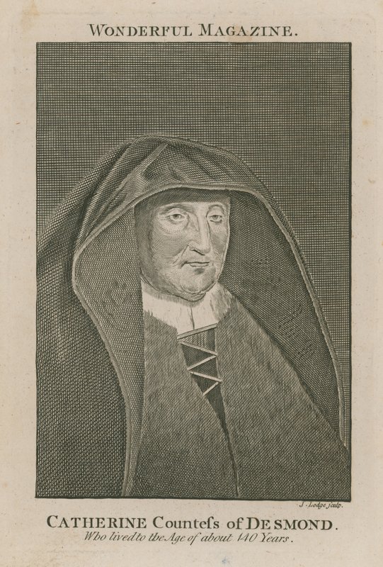 Catherine grevinde af Desmond, som levede til en alder af omkring 140 år af English School