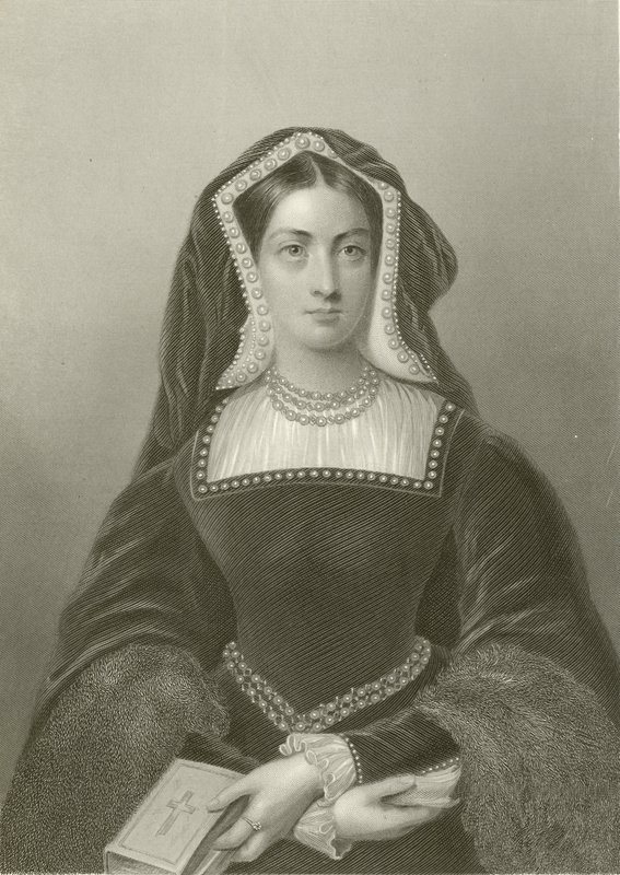 Katarina af Aragon, dronning af kong Henrik VIII af English School