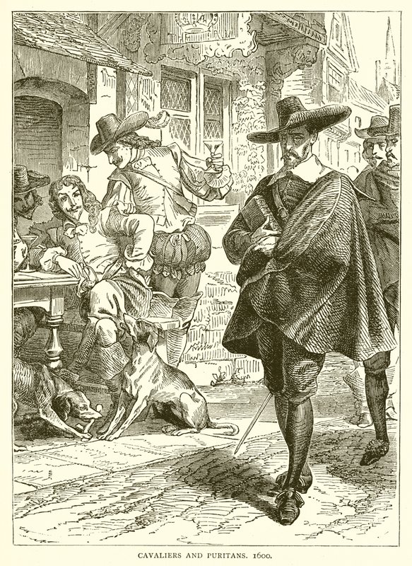 Kavalerer og puritanere. 1600 af English School