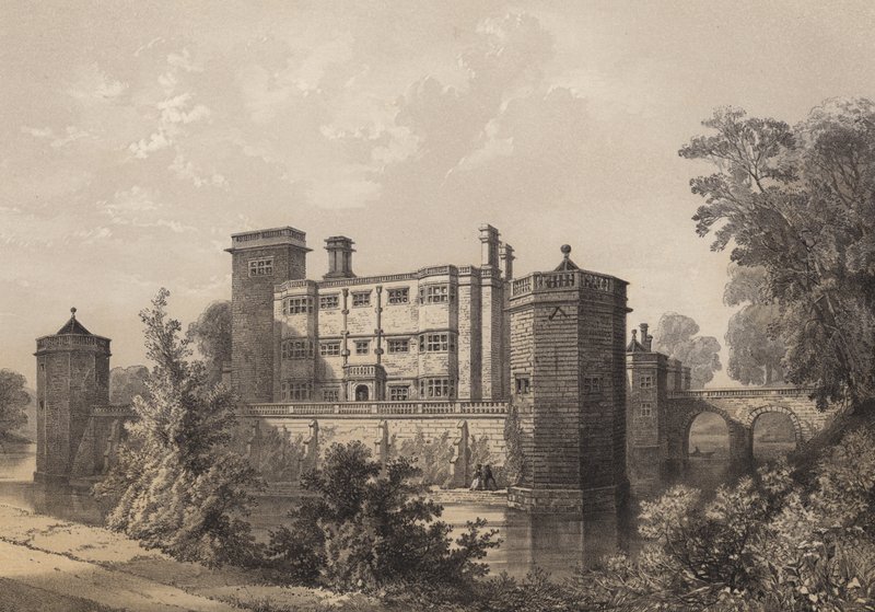 Caverswall Castle, Staffordshire af English School